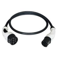 Elektromobiļa uzlādes kabelis Duosida, 2. tips - 2. tips, 32A, 7.2kW, 1-fāze, 5m