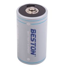 Rechargeable D Size Battery with USB-C Port, 1.5V, 4000mAh, Li-Ion                                  