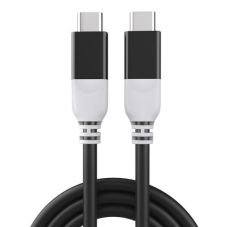 Cable USB-C - USB-C, PD100W, USB4 (black, 3m)                                                       