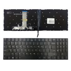 Lenovo tastatūra: Legion Y520, Y520-15Ikb, Y720-15Ikb, R720 R720-15Ikb ar baltu fona apgaismojumu