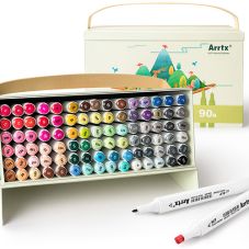 Divpusēji marķieri-filasma pildspalvas ARRTX Alp, 90 krāsas