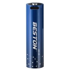 Rechargeable 18650 Battery with USB-C Port, 3.7V, 2000mAh, Li-Ion                                   