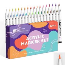 Acrylic Marker Pens ARRTX, 36 Colours                                                               