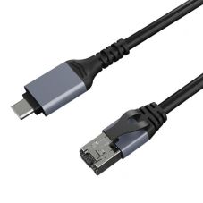 Adapter Cable CAT6 UTP, USB Type-C to RJ45, 2m                                                      