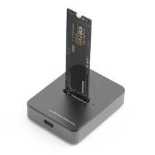 SSD Single Docking Station M.2 SATA/ NVME, USB-A, USB-C                                             