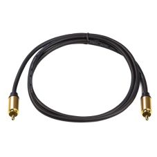 Koaksiālais kabelis RCA 26AWG, 1m