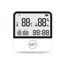 TUYA Smart Temperature and Humidity Sensor, Wi-Fi                                                   