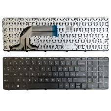 Tastatūra HP 250: G2, G3; 255: G2, G3; 256: G2, G3. Ar rāmi