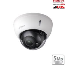 HD-CVI kupola kamera 5MP ar IS līdz 30m. 2,7 ~ 12 mm 98 ° ~ 34 °, IP67, IK10, Lite sērija