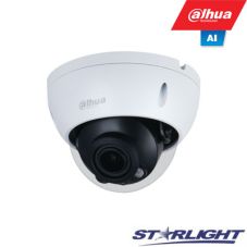 IP kamera AI 5M 2K Dome. STARLIGHT ar LXIR 40 m 5 MP (2592 x 1944) 20 kadri sekundē, 2,7 mm – 13,5 mm, H.265+, IK10