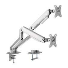 Dual 17”-32” Monitor Spring-Assisted Arm Mount                                                      