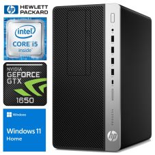 HP 600 G4 MT i5-8500 8GB 256SSD M.2 NVME+1TB GTX1650 4GB WIN11Home